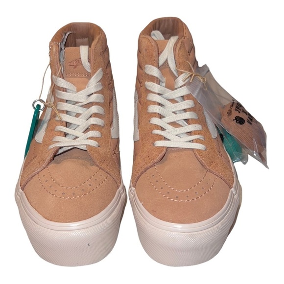 VANS X JOE FRESH GOODS SK8 HI Platforms LX Camel JFG Skate Vault Shoes - Picture 3 of 11